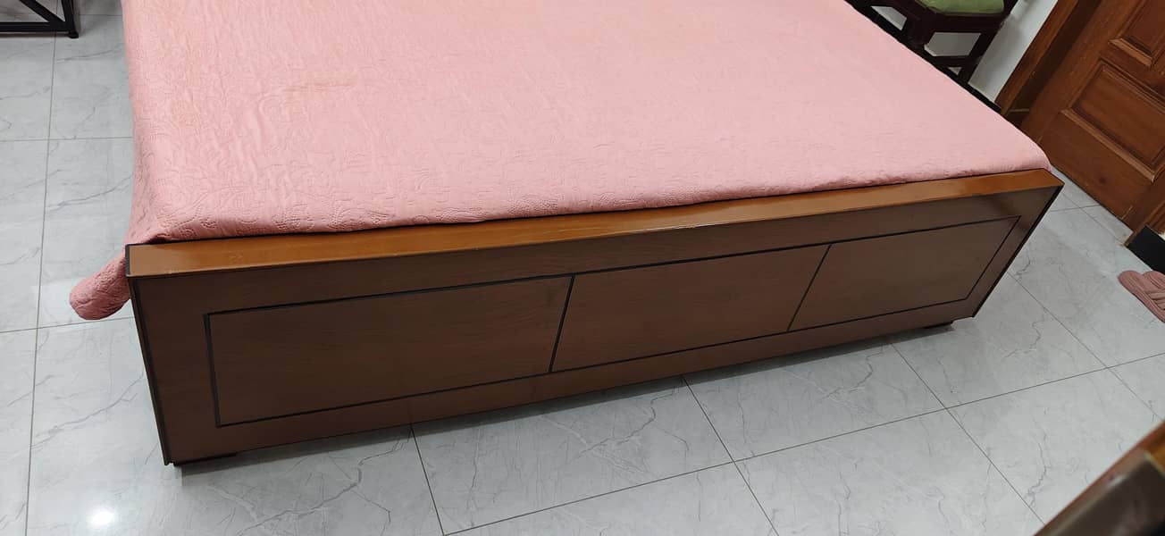 Bed without mattress 1