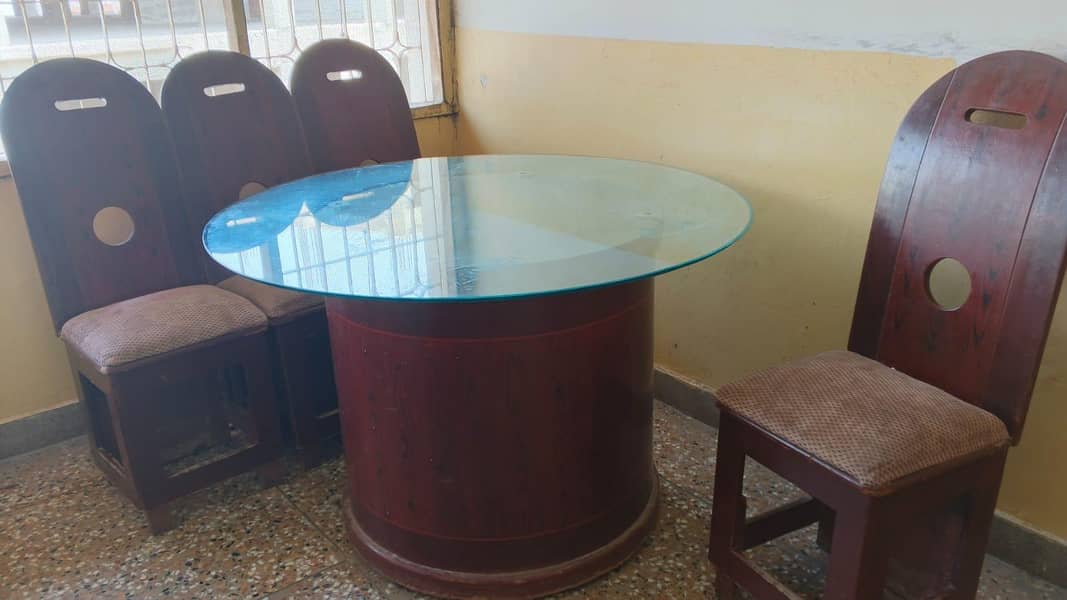 dining table 4 chairs 4