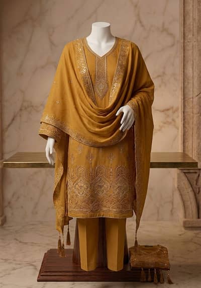 Special Offer Get 40% OFF on unstitched full Embrodery Suits
