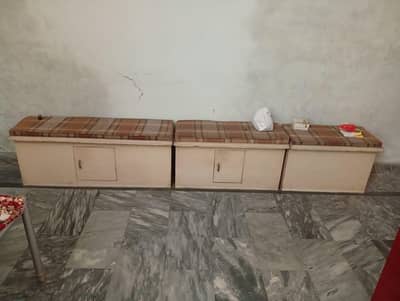 Wood iron stand