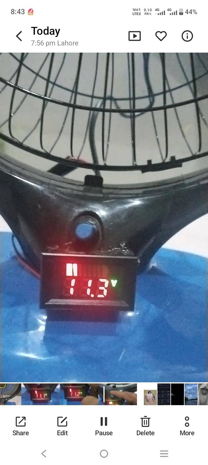 Automatic charging fan 2