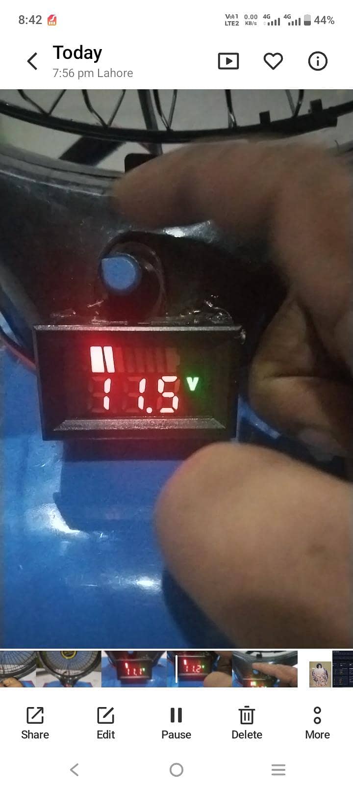 Automatic charging fan 3