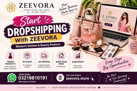 Start Dropshipping With ZEEVORA Women’s Fashion