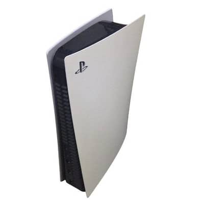 ps5 fat with two controllers and 9ps5 game