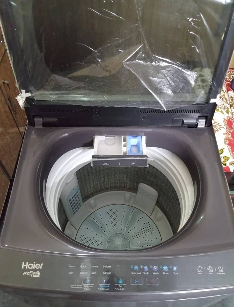haier washing machine automatic 1