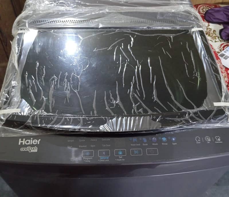 haier washing machine automatic 4