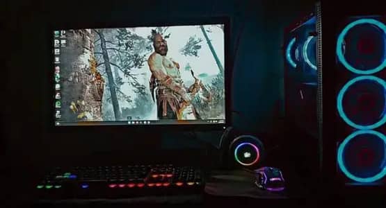 Gaming PC Ryzen 5 3600 + 27" Monitor