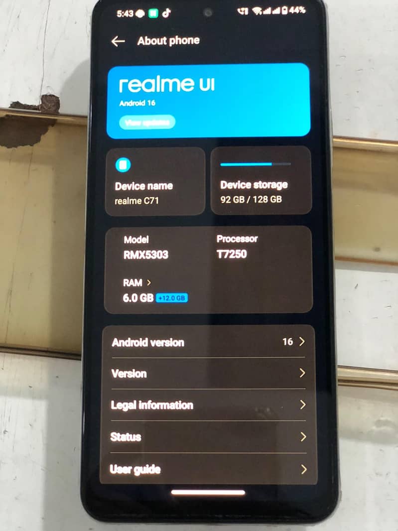 Realme C71 6