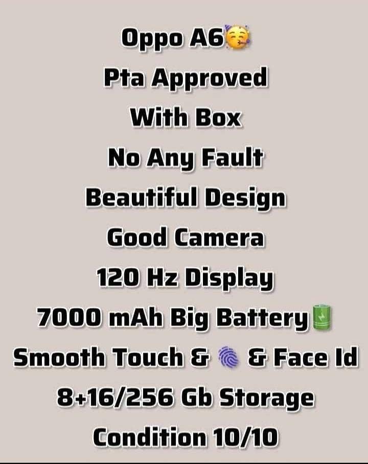 OPPO A6 1
