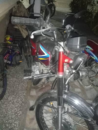 CG 125 , 2018 model Rawalpindi number