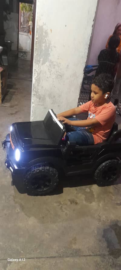 Charging Jeep