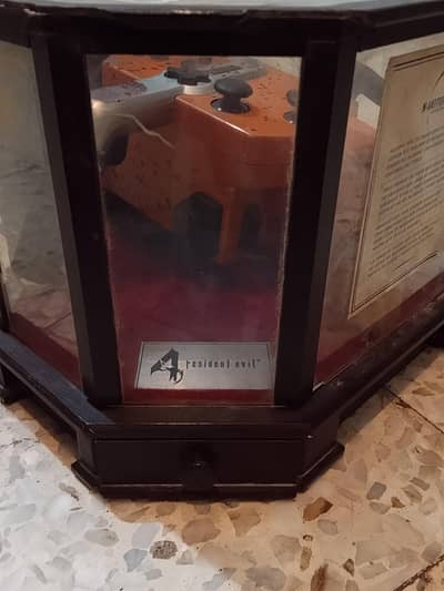 PS2 resident evil 4 special edition chainsaw controller case and cord