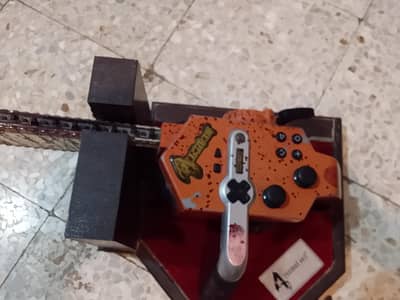 PS2 resident evil 4 special edition chainsaw controller case and cord