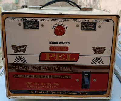 10,000 Watt Heavy Duty Stabilizer For Sale – Home Use