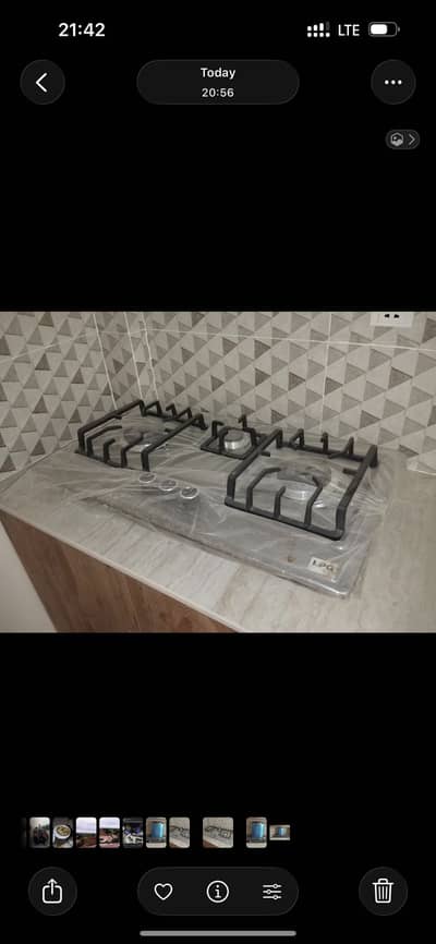 3 burner Hob Stove