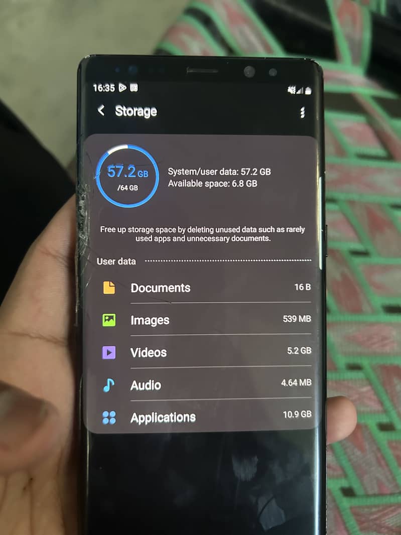 Samsung Mobile Note 8 7