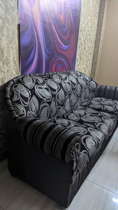 3 seater sofa along with 2 separate single sofas