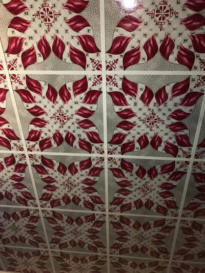 3d celling and wall paper
