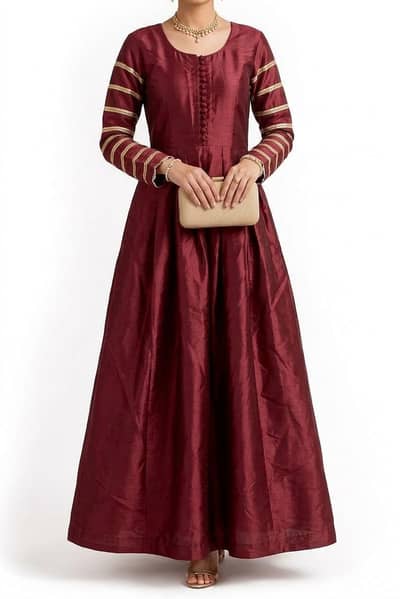 silk frock