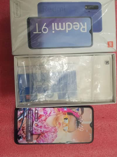 Xiaomi Redmi 9T 4gb 128gb jis Bhai ko chahiye wo rabta krly urgent sal