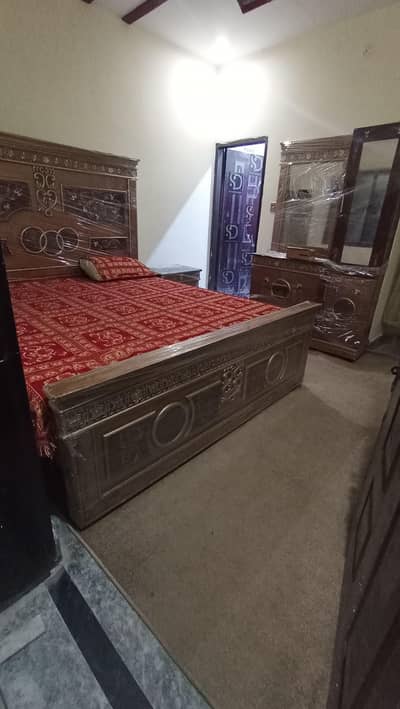Premium Wooden Furniture Set | Jahez Set Fresh Condition
