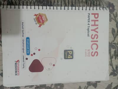a level physics 9702 paper 4 topicals