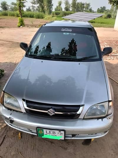 Suzuki cultus 9 model, key fob car, color silver, Auto door, genuine
