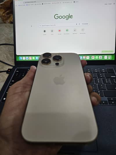 Apple iPhone 16 Pro JV With Box & Original Cable - 128 GB