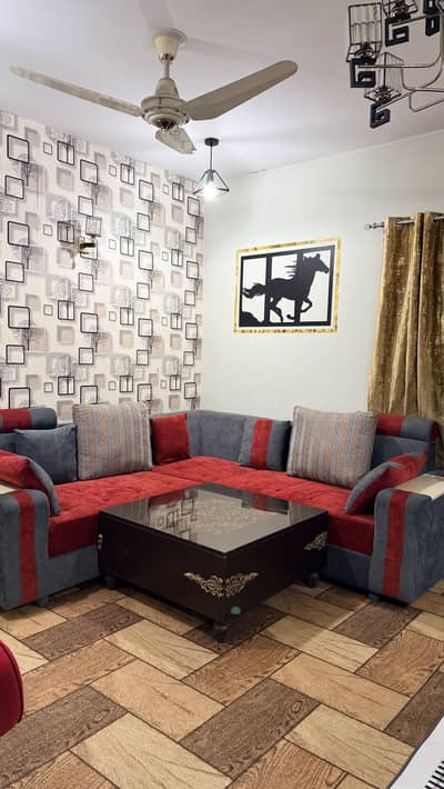 L shaped sofa