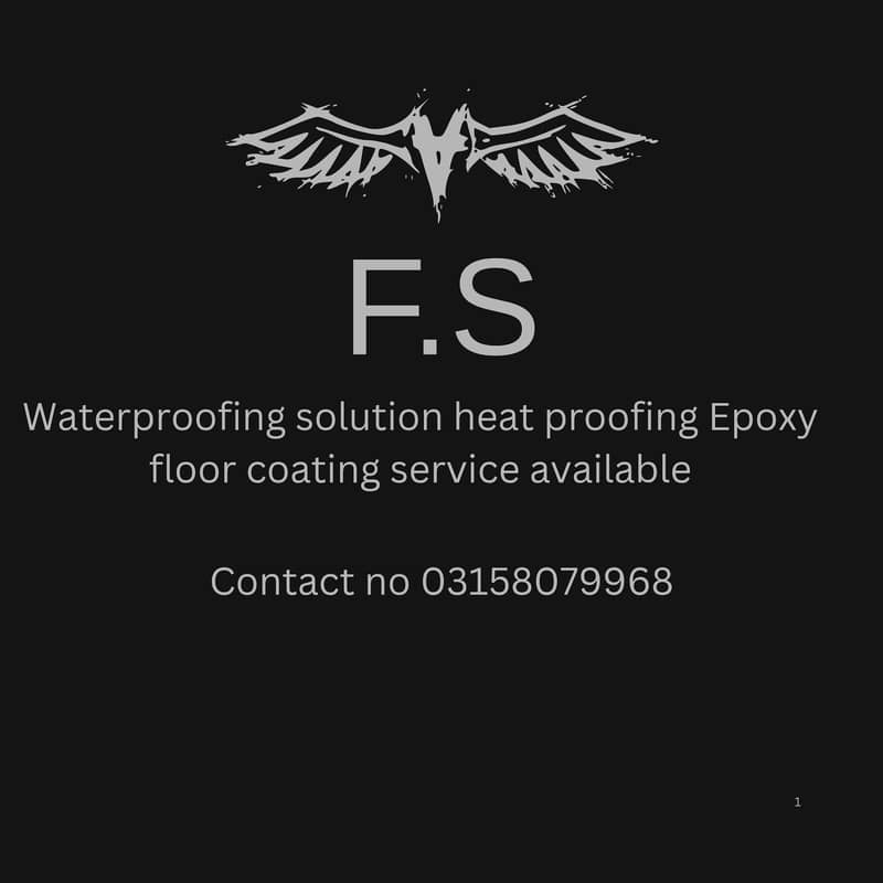 F. S waterproofing 0