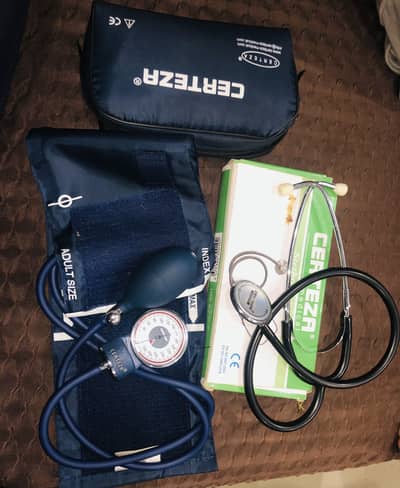 Certeza bp apparatus and stethoscope