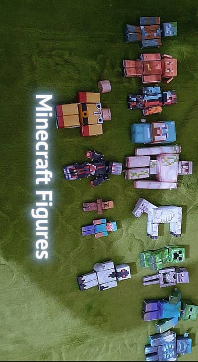 minecraft action figures