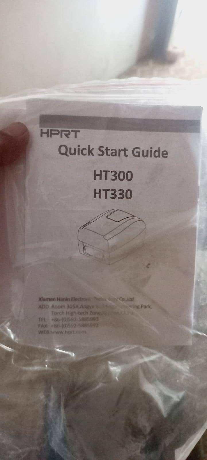 HT 300 Label Printer 0