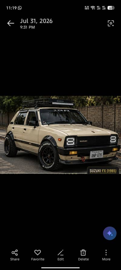 Suzuki FX 1985