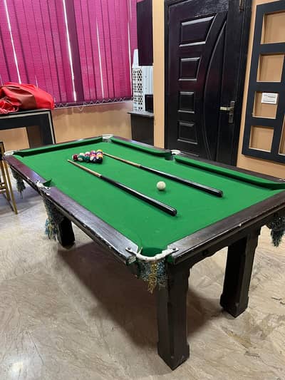 snooker table