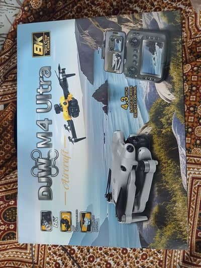 M4 Ultra Drone with camera For Sale location Lahore