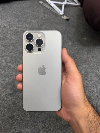 iPhone 15 Pro Max 256GB Natural Titanium | 96% Battery | PTA