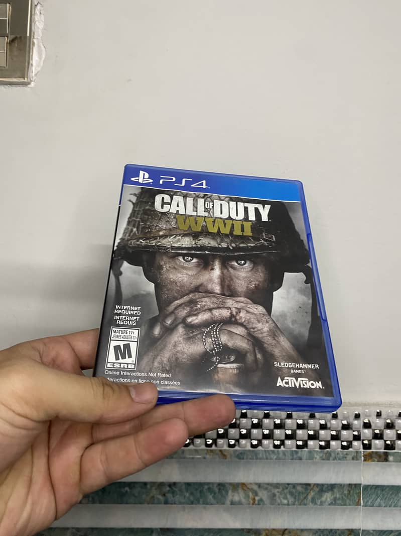 Ps4 Game COD WWII 0