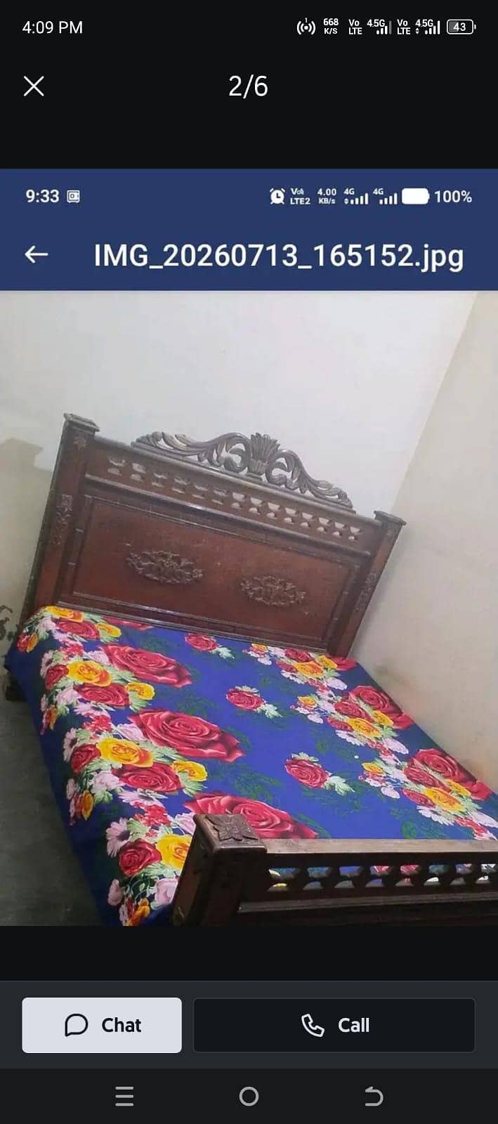 bed set bytable with mirror 0