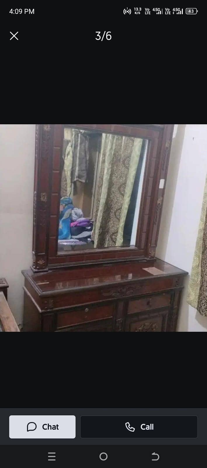 bed set bytable with mirror 2