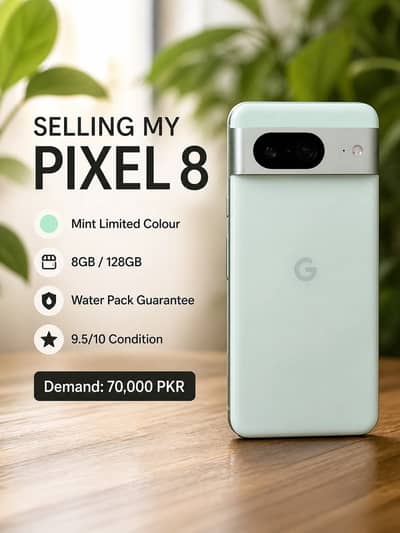 Google Pixel 8 Limited Edition Mint | Waterpack | 8/128