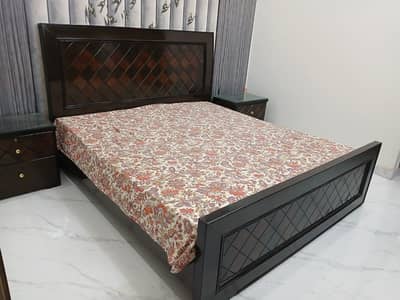 bed set / dressing / side tables for sale