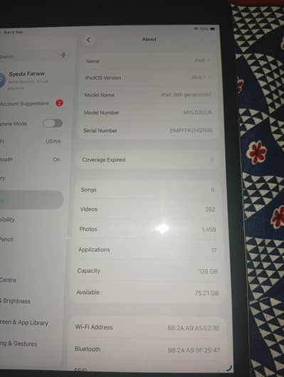 ipad 8th generation
