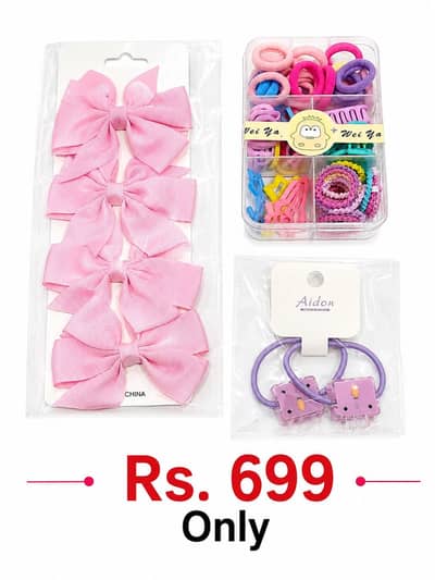 Set of Hair Accessories for Kids/Girls