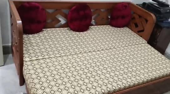 Sofa-cum-Bed + 2 Sofa seats
