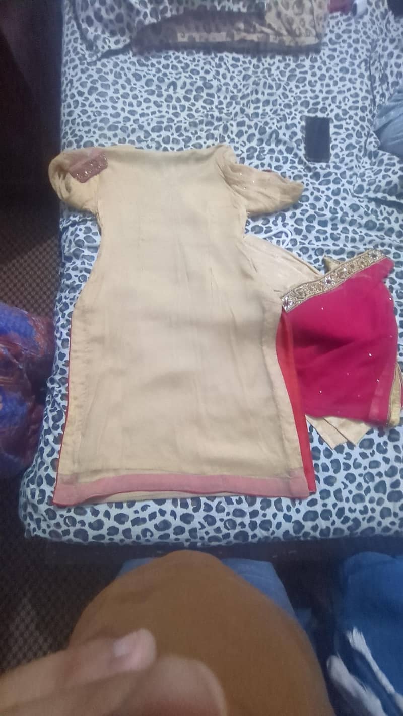 pure chiffoon suit for wedding function 2