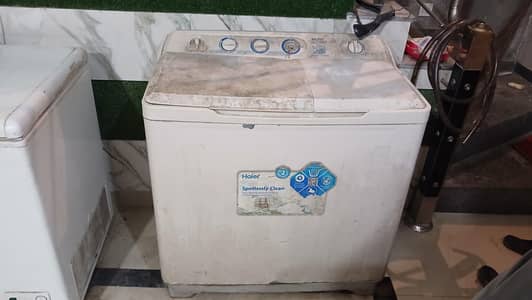 Haier washing machine with dryer in very good price