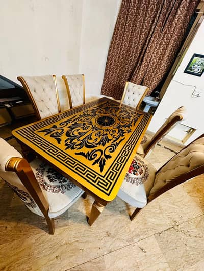 Luxury 6-Seater Dining Set