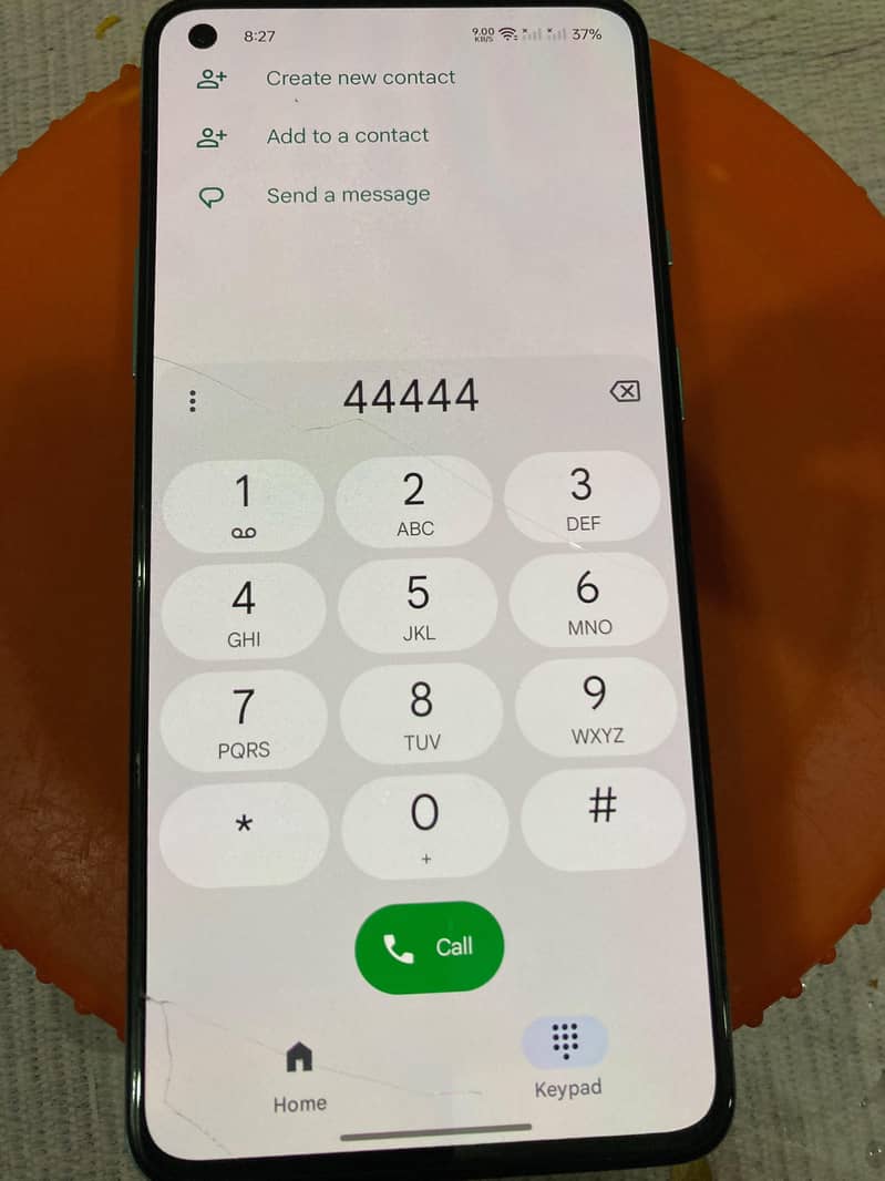 One Plus 8T back crack 0