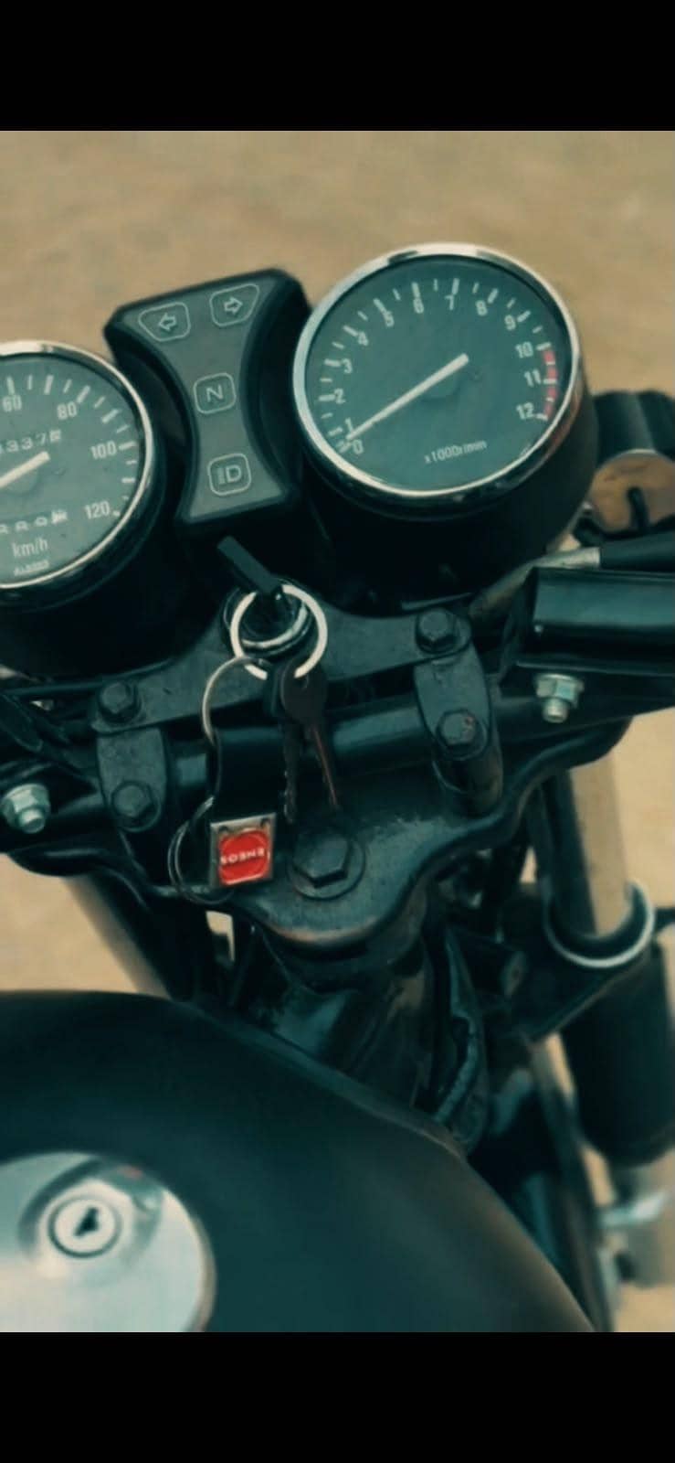 GS 150 BATMAN THEME MODIFIED 6